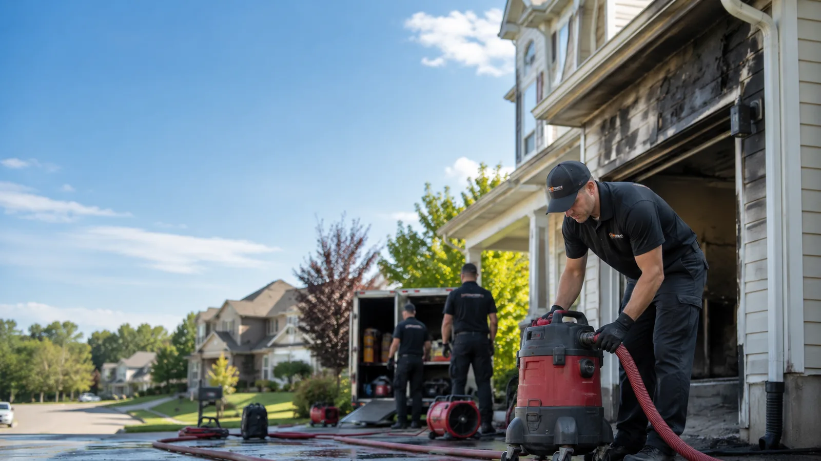 Fire And Smoke Damage Restoration in Lamar, OK near me